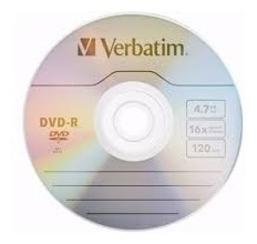 Dvd Verbatim -r Bulk 50 Unidades
