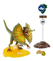 Comprar Dilofosaurio, Dilophosaurus - Amber Collection Jurassic Park