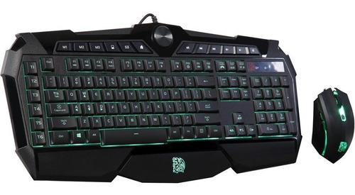 Combo Mouse Teclado Gamer Thermaltake Challenger Prime Rgb