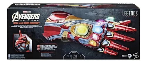 Avengers Marvel Legends - Casco electrónico de Iron Man a escala completa