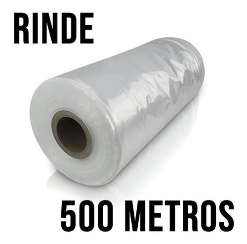 Rollo 20 Cm Bolsa Tubo Polietileno 20 Mic Bobina 500 Metros
