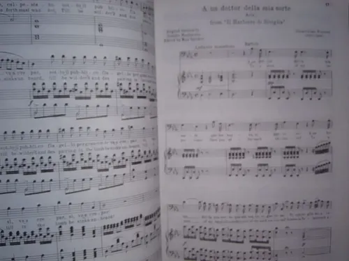 Rossini: L'italiana In Algeri Opera Score Schirmer Partitura