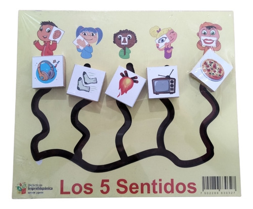 Laberinto De Madera   Los 5 Sentidos  