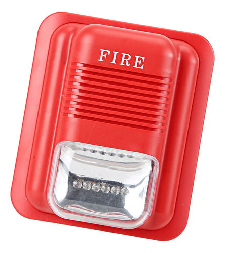 Advertencia De Alarma De Protección Contra Incendios Con Luz