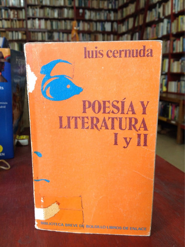 Poesía Y Literatura I Y Ii. Luis Cernuda