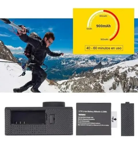 Cámara Deportiva Hd 1080p Sport Cam / Sumergible 30 Metros