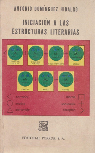 Iniciación A Las Estructuras Literarias Porrúa