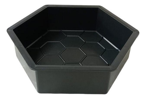 Forma Para Píso Sextavada Estriada 25x25x08 Kit 10 Un