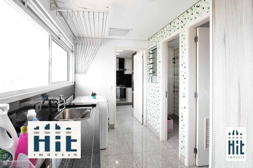 Imagem 17 de 23 de Apartamento Com 3 Dormitórios À Venda, 216 M² Por R$ 3.500.000,00 - Chácara Klabin - São Paulo/sp - Ap3799