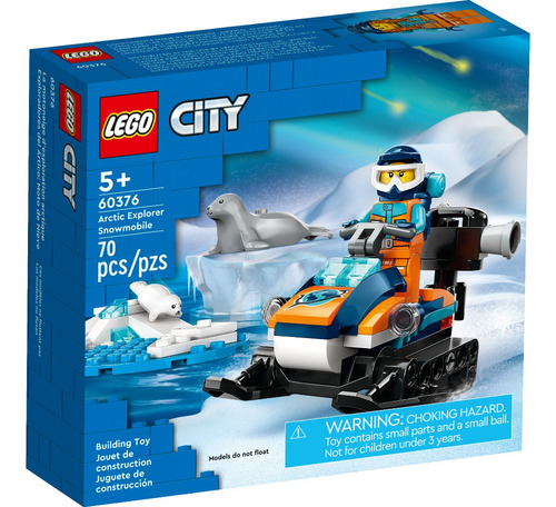 Moto de nieve LEGO City Arctic Exploration 60376