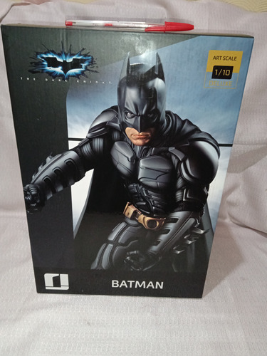 Batman The Dark Knight. Iron Studios.caja Vacía De Colección