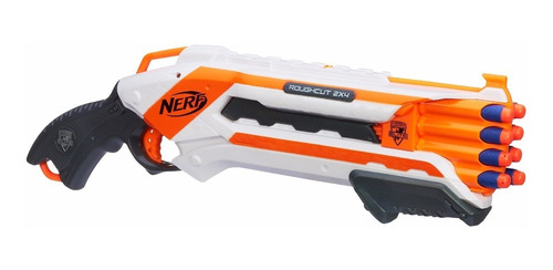 Pistola Nerf Elite Rough Cut 2x4 Lanza 2 Dardos A La Vez