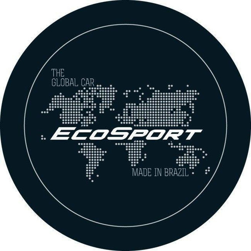 Capa Estepe Ecosport 12/ Global Br Com Cadeado E Cabo De Aço