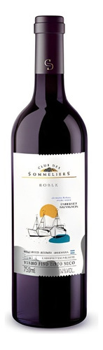 Vinho Arg Cabernet Sauvignon Roble Club Des Sommeliers 750ml