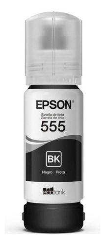 Botella Tinta Epson L8180 L8160 70ml Negro T555120-al