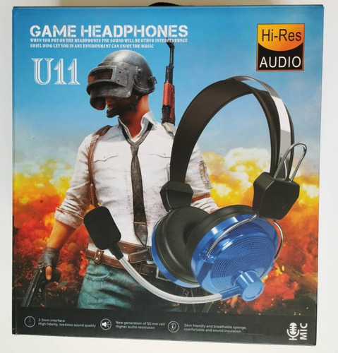 Audífonos Game Headphones U11