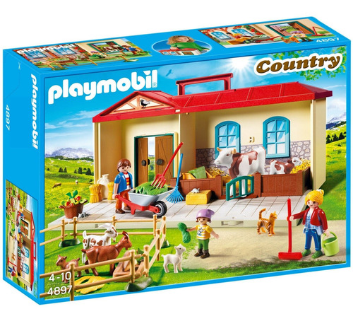 Playmobil Granja Maletin Grande ELG 4897 El Gato