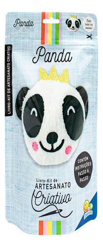 Livro Kit De Artesanato Criativo Panda