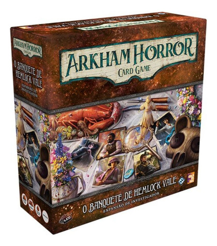 Arkham Horror Card Game O Banquete De Hemlock Vale Expansão