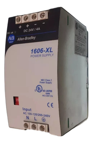 Allen Bradley Fuente De Poder 1606-xldnet4 100-240vac/24vdc (Usado)
