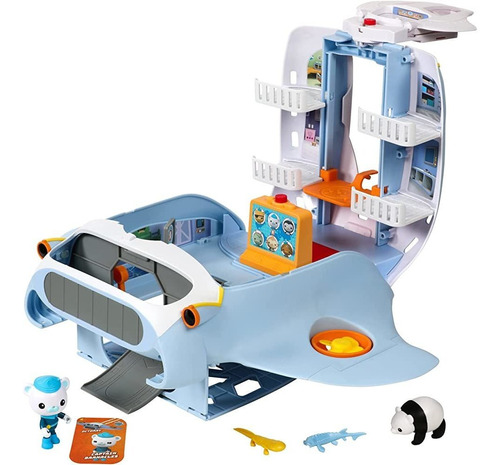 Octonauts Above & Beyond | Octoray Transforming Playset | 7 