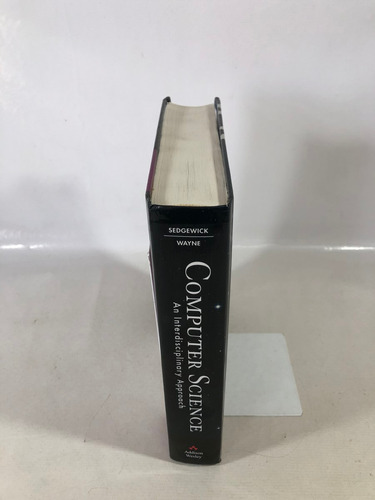 Livro Computer Science: An Interdisciplinary Approach - Robert Sedgewick E Kevin Wayne - Editora Addison-wayne V943 (Usado)