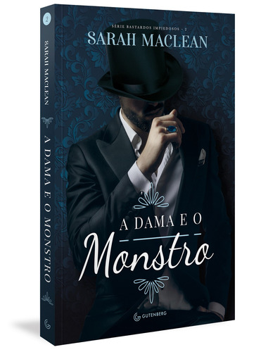 A dama e o monstro, de MacLean, Sarah. Série Bastardos impiedosos Autêntica Editora Ltda., capa mole em português, 2021