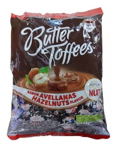 Butter Toffes Avellana  X 648gr  Engolosinar