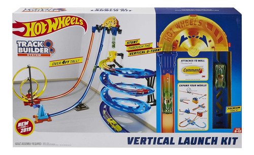 Hot Wheels Track Builder Conjunto De Pistas De Lanzamiento V