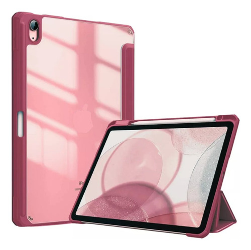 Forro Smart Case Clear Transparente Tablet Soporte Pencil 