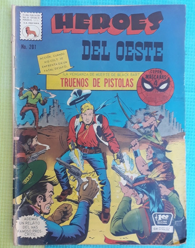 Comic Heroes Del Oeste/ Editorial La Prensa/ $6.000 Cada Uno