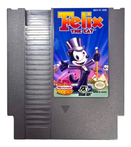Felix The Cat Compatível Com Nes 72 Pinos Cartucho Novo
