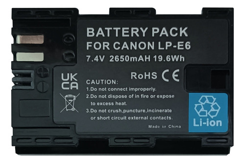 Bateria Lp-e6 Para Canon Eos 5ds Eos 5d Mark Ii Eos 6d
