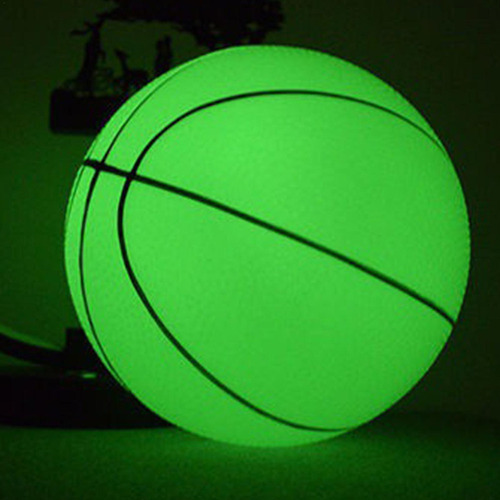 Baloncesto Que Brilla En La Oscuridad Baloncesto Luminoso Bo