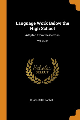 Libro Language Work Below The High School: Adapted From T...