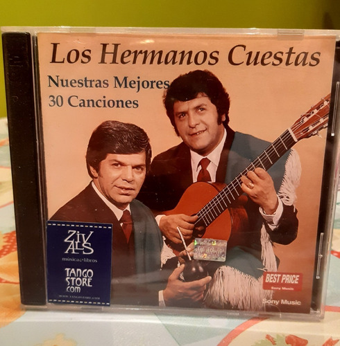 Cd Los Hermanos Cuestas Nuestras Mejores 30 Canciones