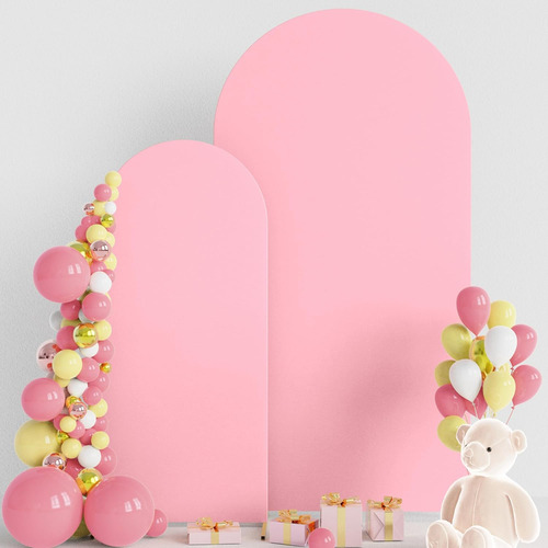 Wokceer Juego De 2 Fundas De Arco De Boda (6.6 Pies, 5 Paste
