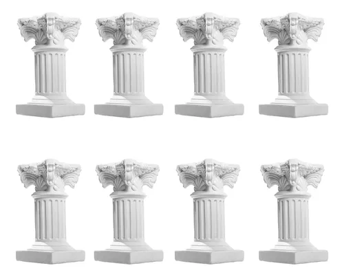 Roman Statue Roman Column Decorate 8 Pcs