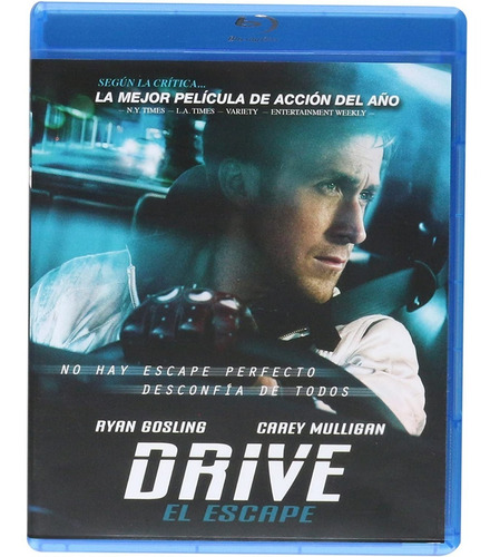 Drive El Escape Blu Ray Ryan Gosling Película Nuevo