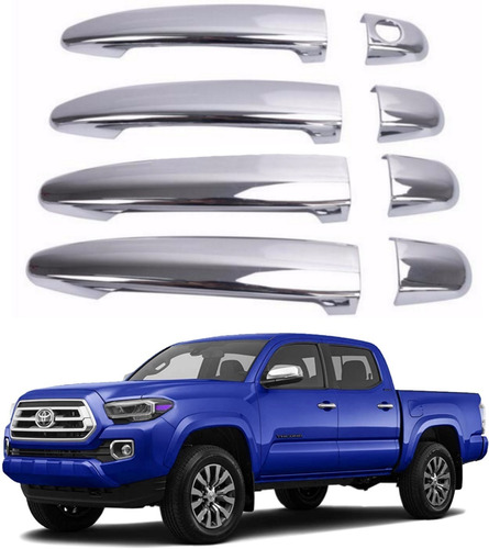 Embellecedor Manijas Exterior Toyota Tacoma 2016 Al 2021