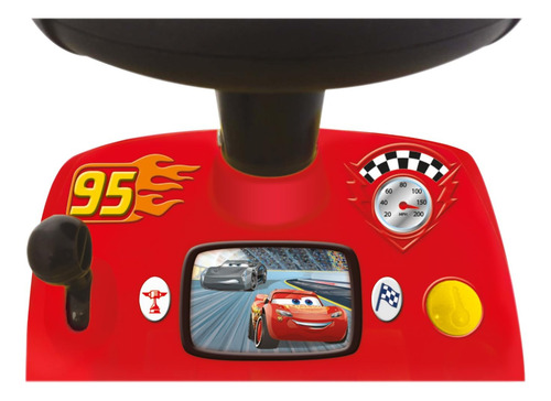 Kiddieland Toys Limited My Lightning Mcqueen Racer Ride On,