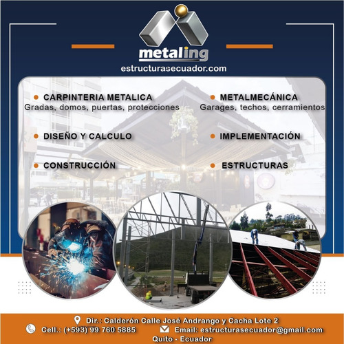 Imagen 10 de 10 de Estructuras Metálicas, Metalmecánica Y Carpintería Metálica