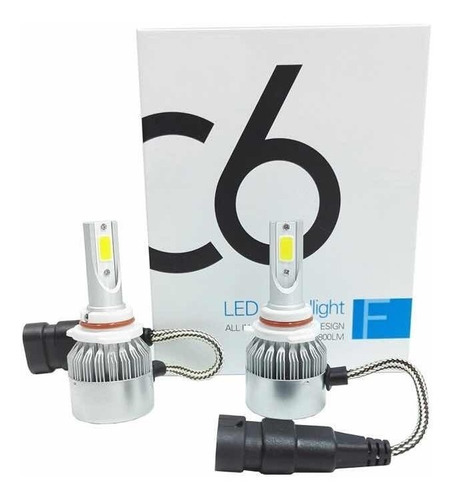 Kit Focos Led  C6, Cyborg, H4, H13, 9004, 9007