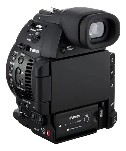 超人気高品質 C100 Eos Canon Cinema De Câmera Mark Preto Cor Ii ビデオカメラ