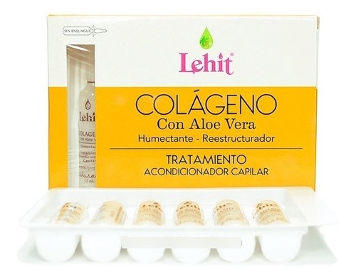 Ampolleta Colageno Con Aloe - mL a $333