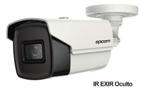 Cámara Bala Epcom 4k 8 Mp 102º Lente 2.8 Mm Exterior