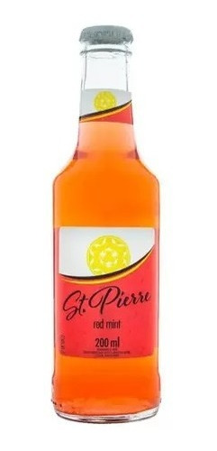 Água Tônica St Pierre Red Mint Garrafa 200ml