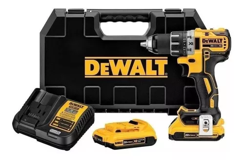 Combo Taladro Percutor + Amoladora Batería Dewalt Dck209p2t Color Amarillo