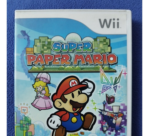 Super Paper Mario Para Nintendo Wii Cd Físico Original