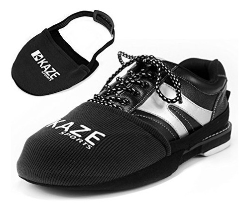 Kaze Sports Patines Para Zapatos De Bolos, Negro